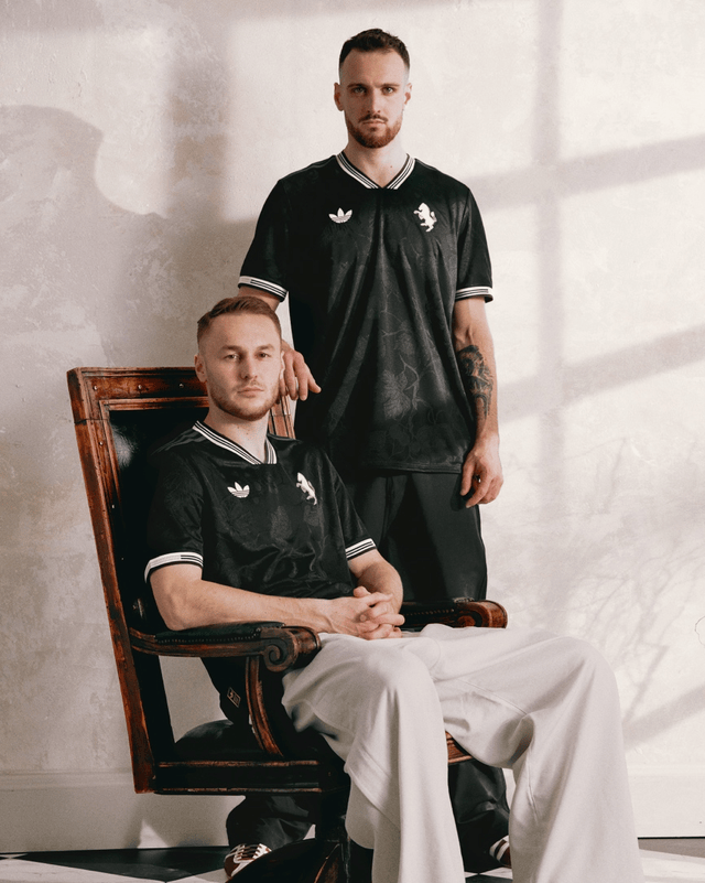 阿迪达斯发布尤文图斯2025/26赛季第二客场球衣