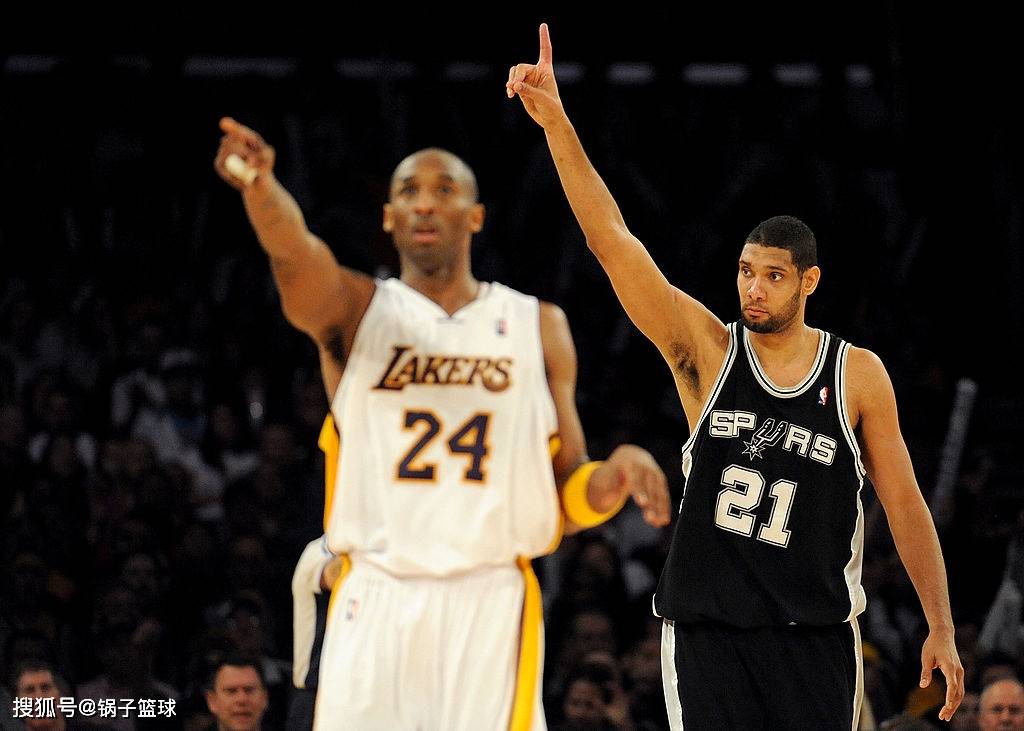 邓肯VS科比！美媒8大板块全面对比给出答案：结果4-4伯仲之间
