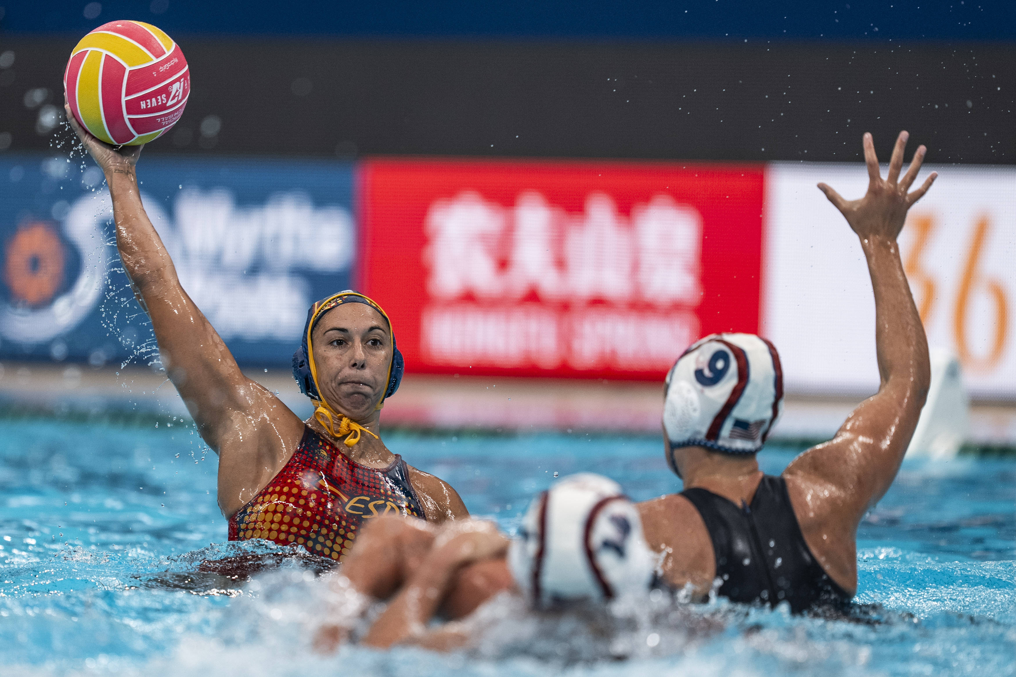 游泳世锦赛|西班牙队获女子水球铜牌