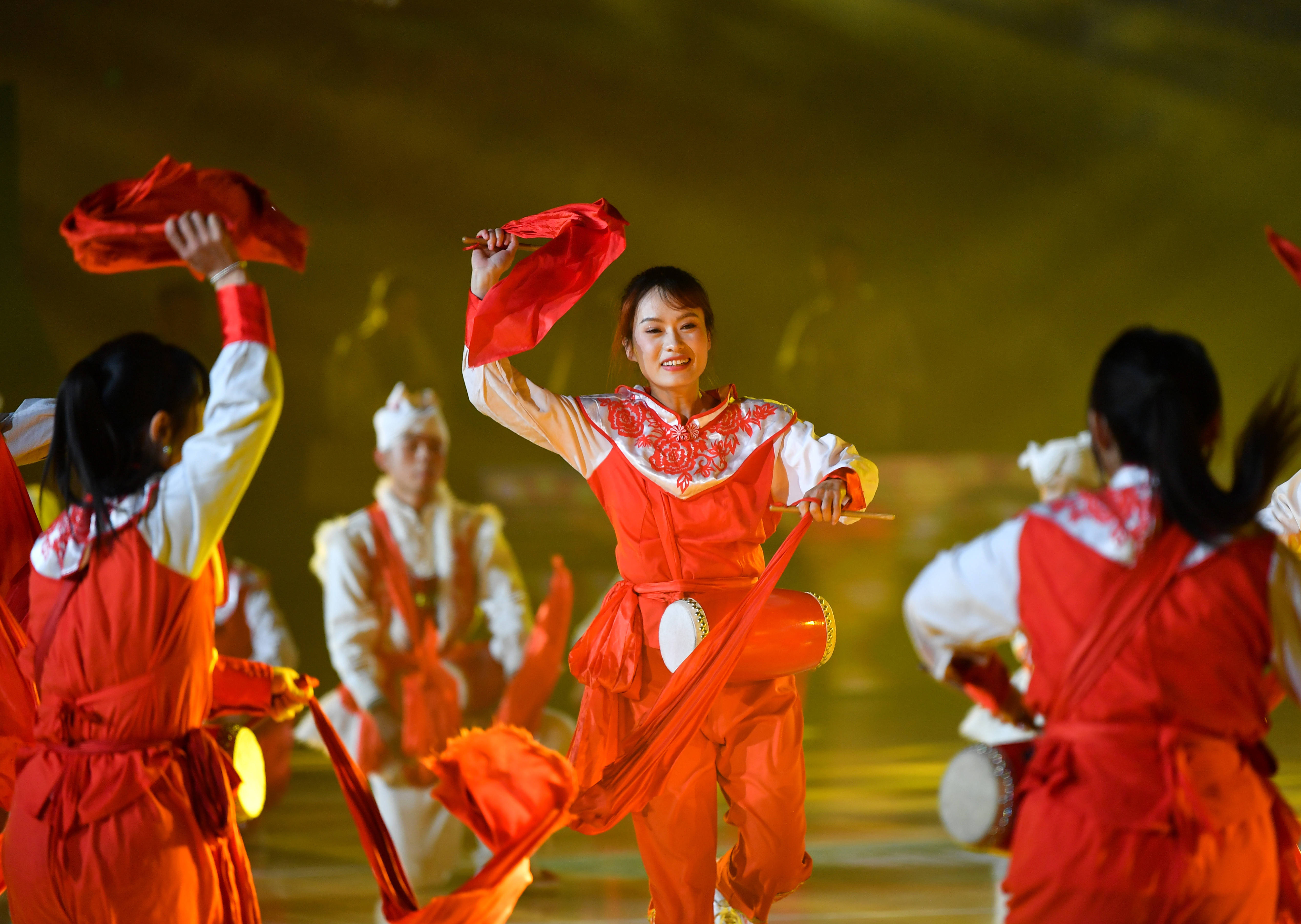 (体育)中国文明乡风大会“村BA”群众体育交流活动在陕西延安举办