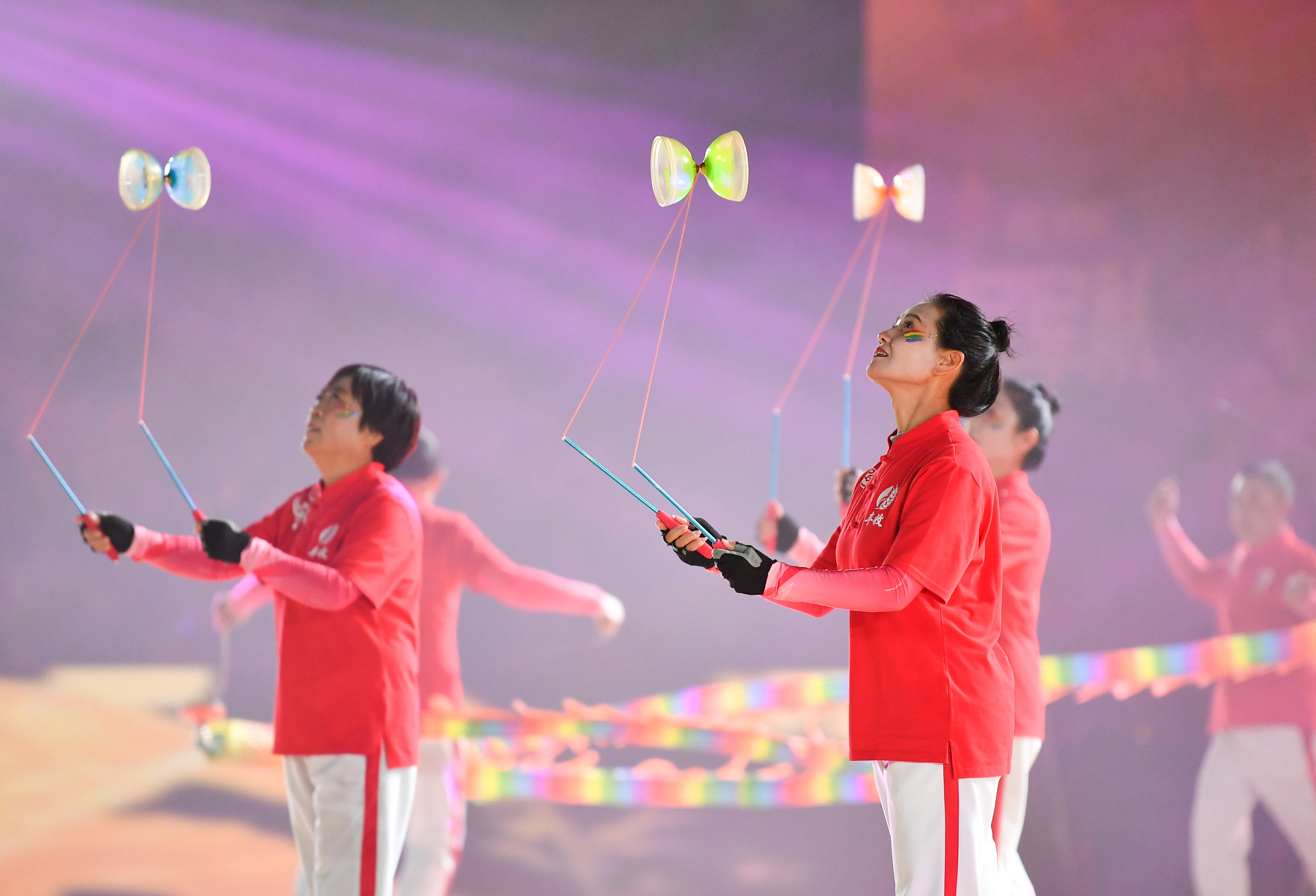 (体育)中国文明乡风大会“村BA”群众体育交流活动在陕西延安举办