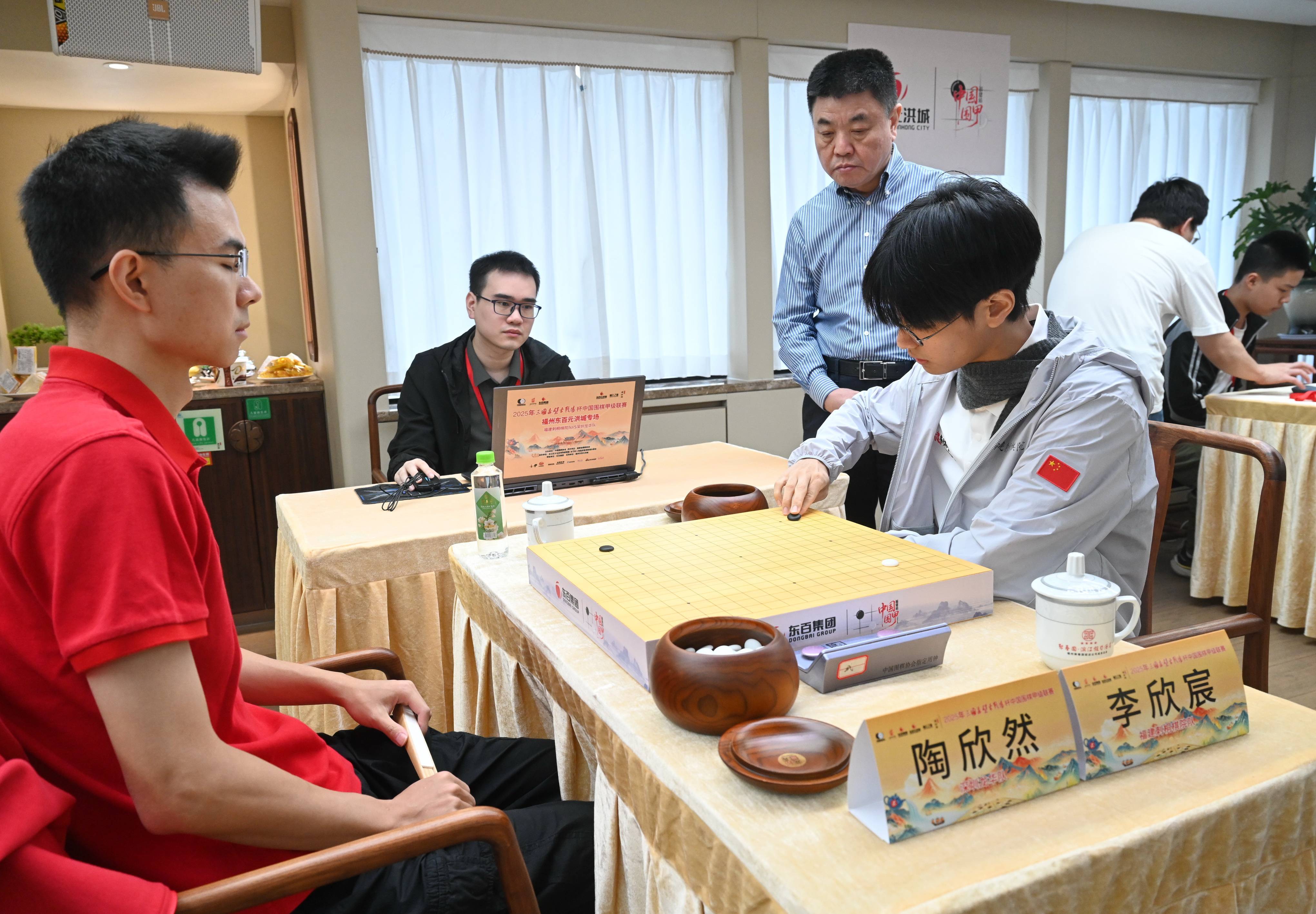 (体育)围棋——中国甲级联赛福州东百元洪城专场开赛